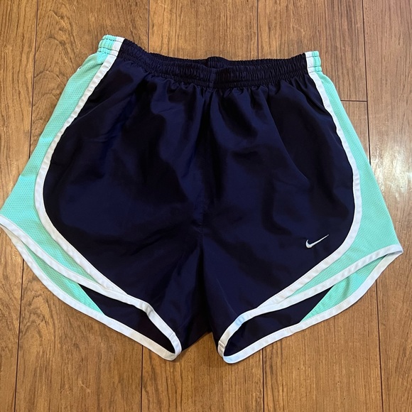 Nike Pants - Nike Dri Fit Purple & Green Athletic Running Shorts Sz XS